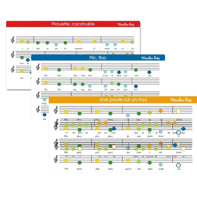 Moulin Roty Xylophon Holz Les Popipop
