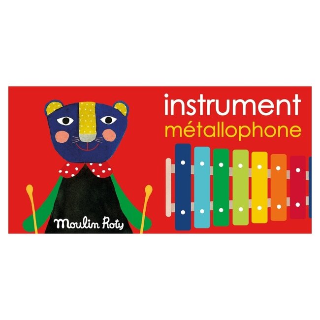 Moulin Roty Xylophone Wood Les Popipop
