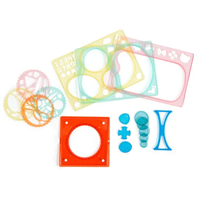 Moulin Roty Stencils Magical Spirals