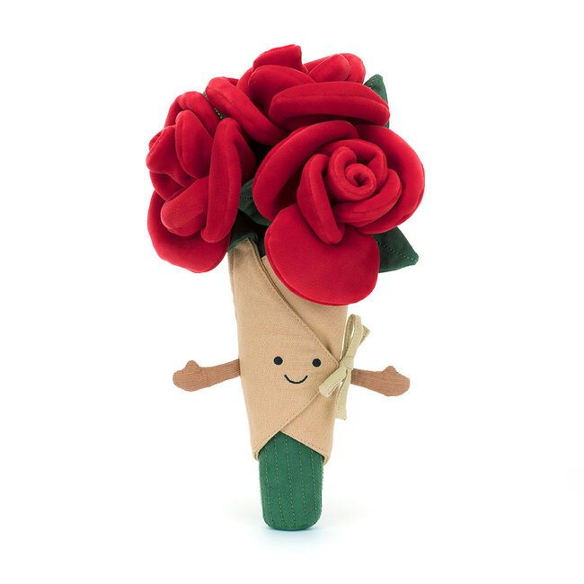 Jellycat Bos Rozen Amuseable Knuffel 30 cm