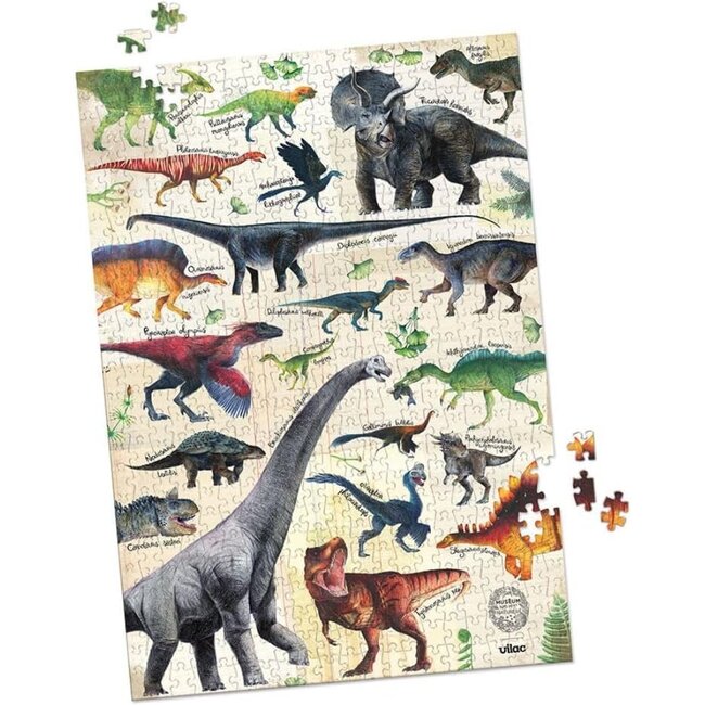 Vilac Puzzel Dinosaurus 500 st.
