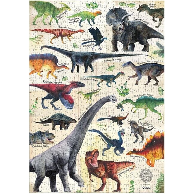 Vilac Puzzel Dinosaurus 500 st.