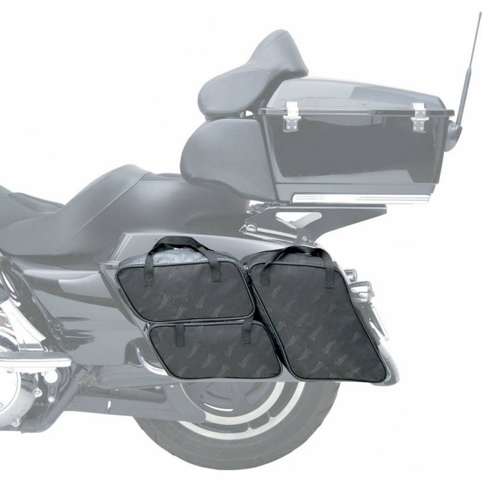 4 delig Binnentassenset voor Harley Davidson Touring 1993-2013