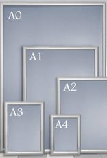Aluminium Posterframe A4, A3, A2, A1, A0