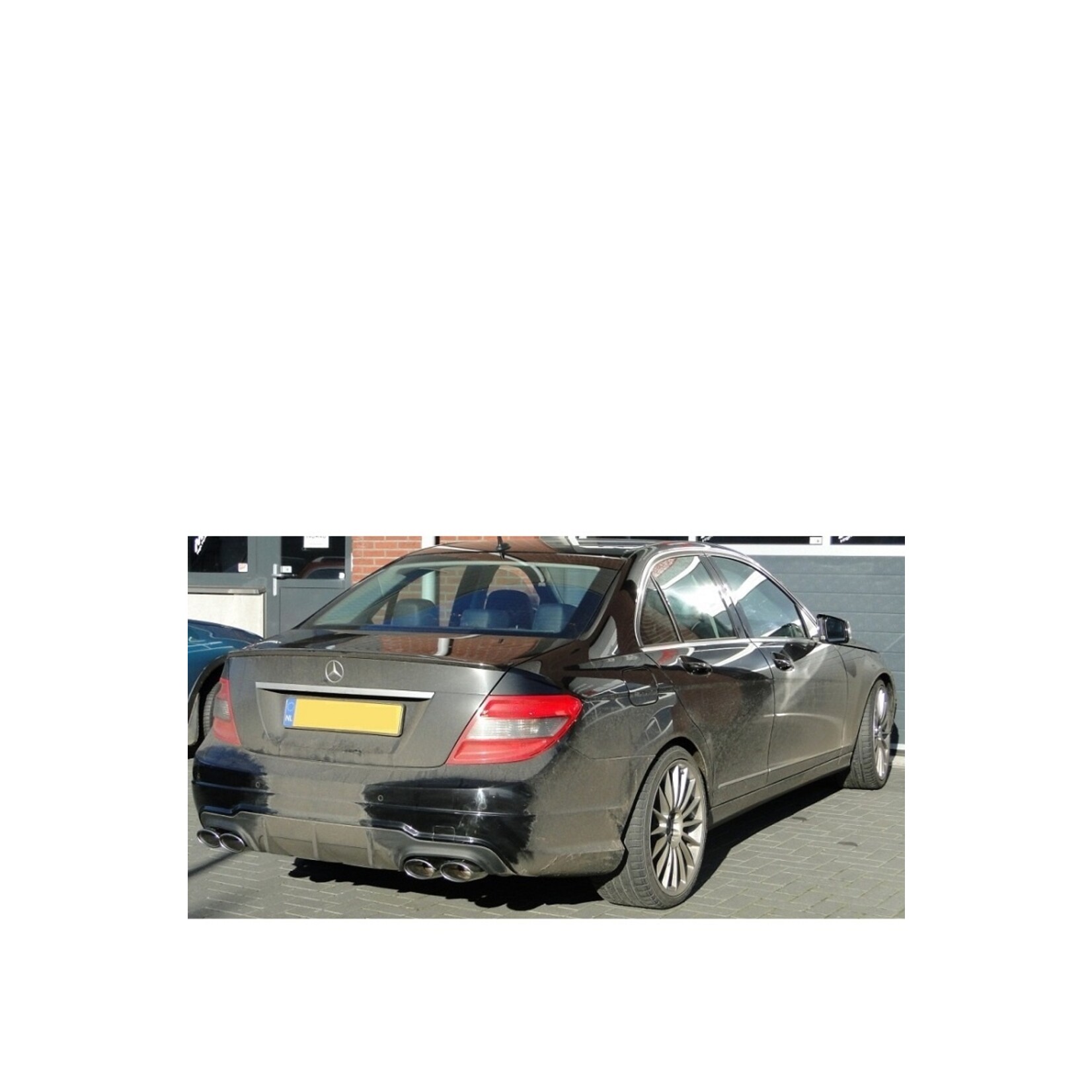 Spoilerlip, achterklepspoiler Mercedes Benz C Klasse W204