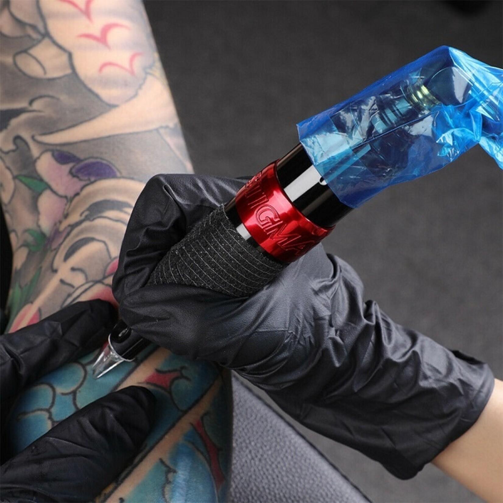 Rotary tattoo set met tatoeage pen, 20 cartridges Tattoo kit