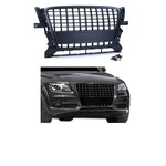 Audi Q5 grille zonder embleem mat zwart