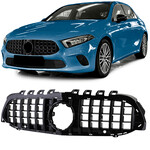 Grille hoogglans zwart voor Mercedes A Klasse W177 V177