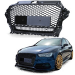 Grille hoogglans zwart voor Audi A3 8V 2012-2016