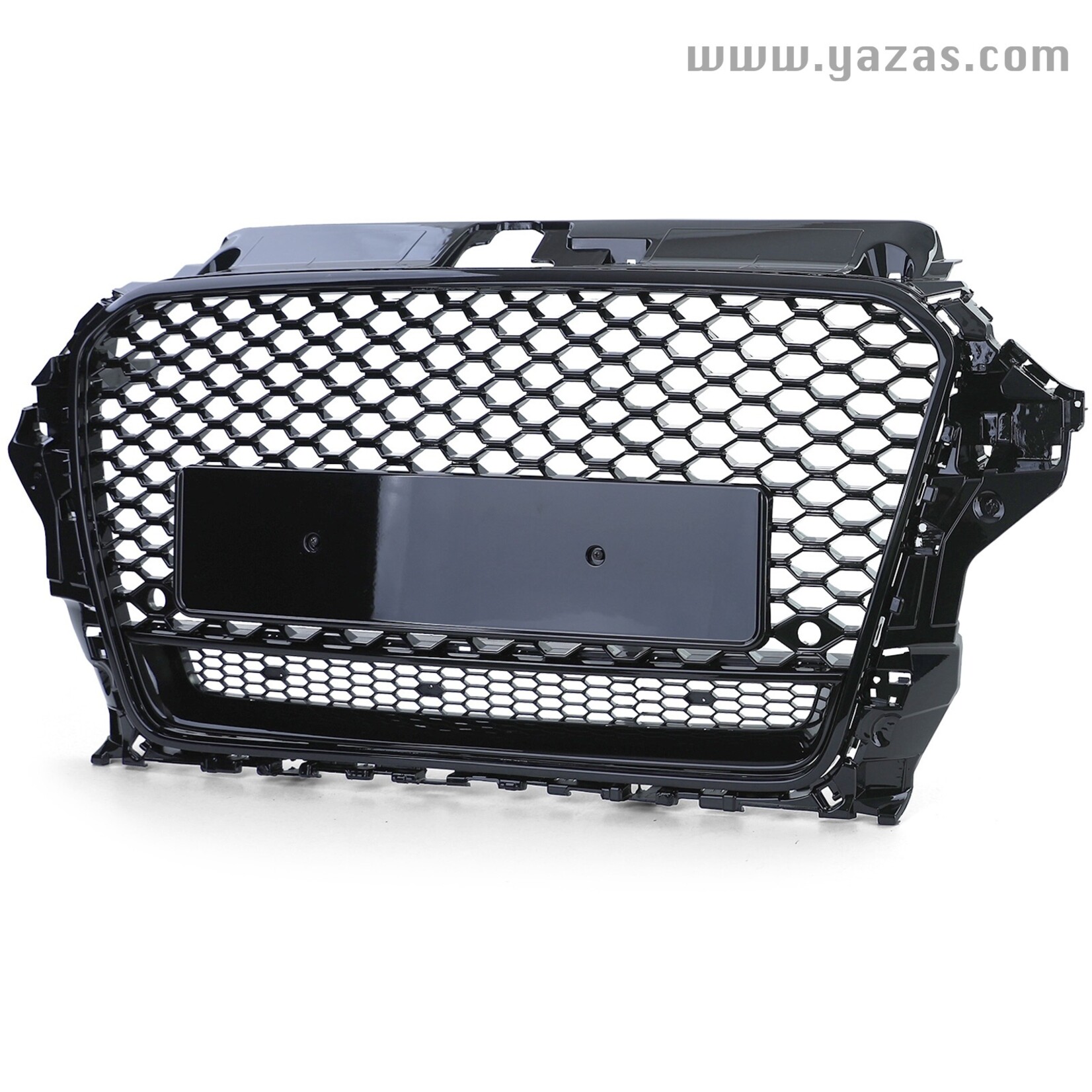 Grille hoogglans zwart voor Audi A3 8V 2012-2016