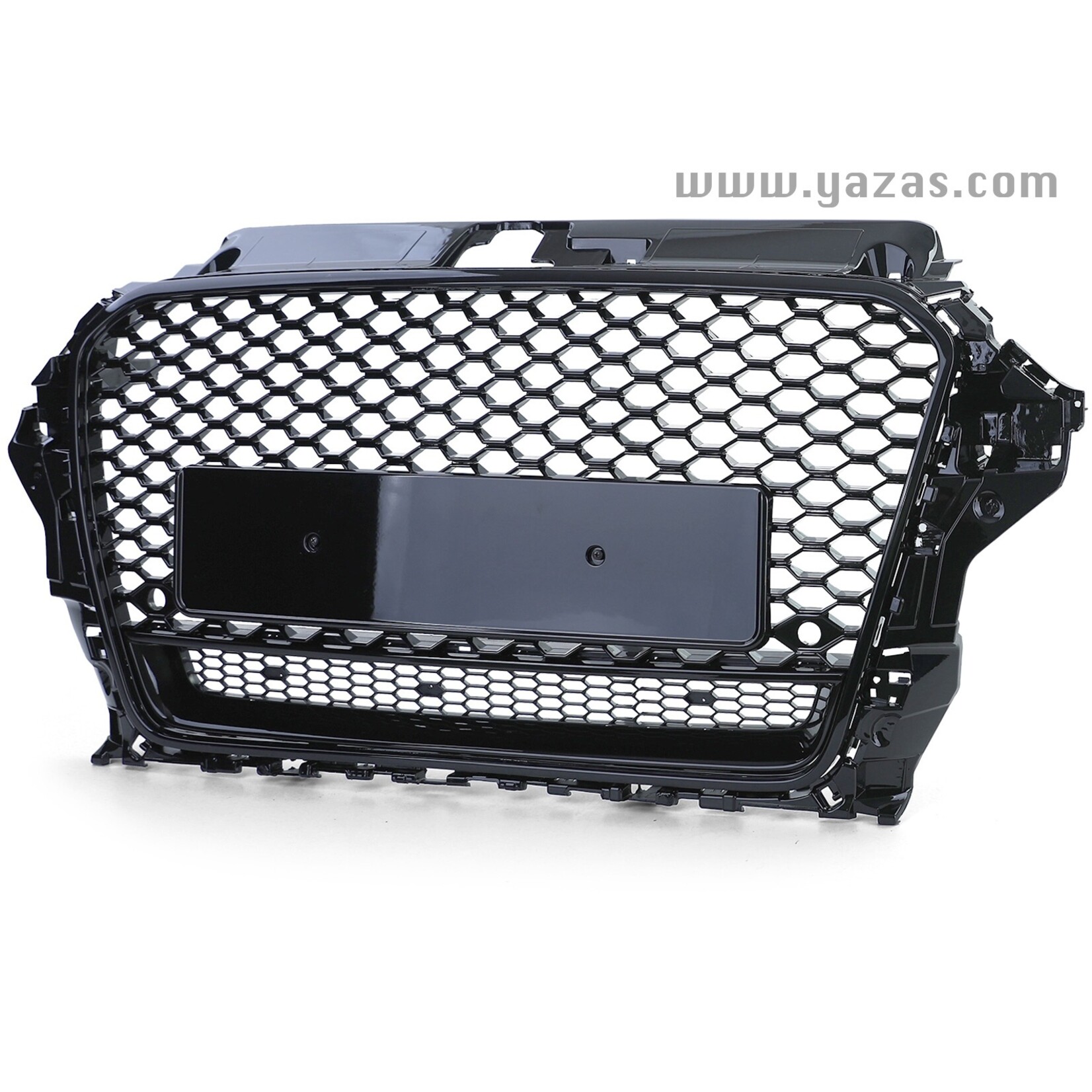 Grille hoogglans zwart voor Audi A3 8V 2012-2016