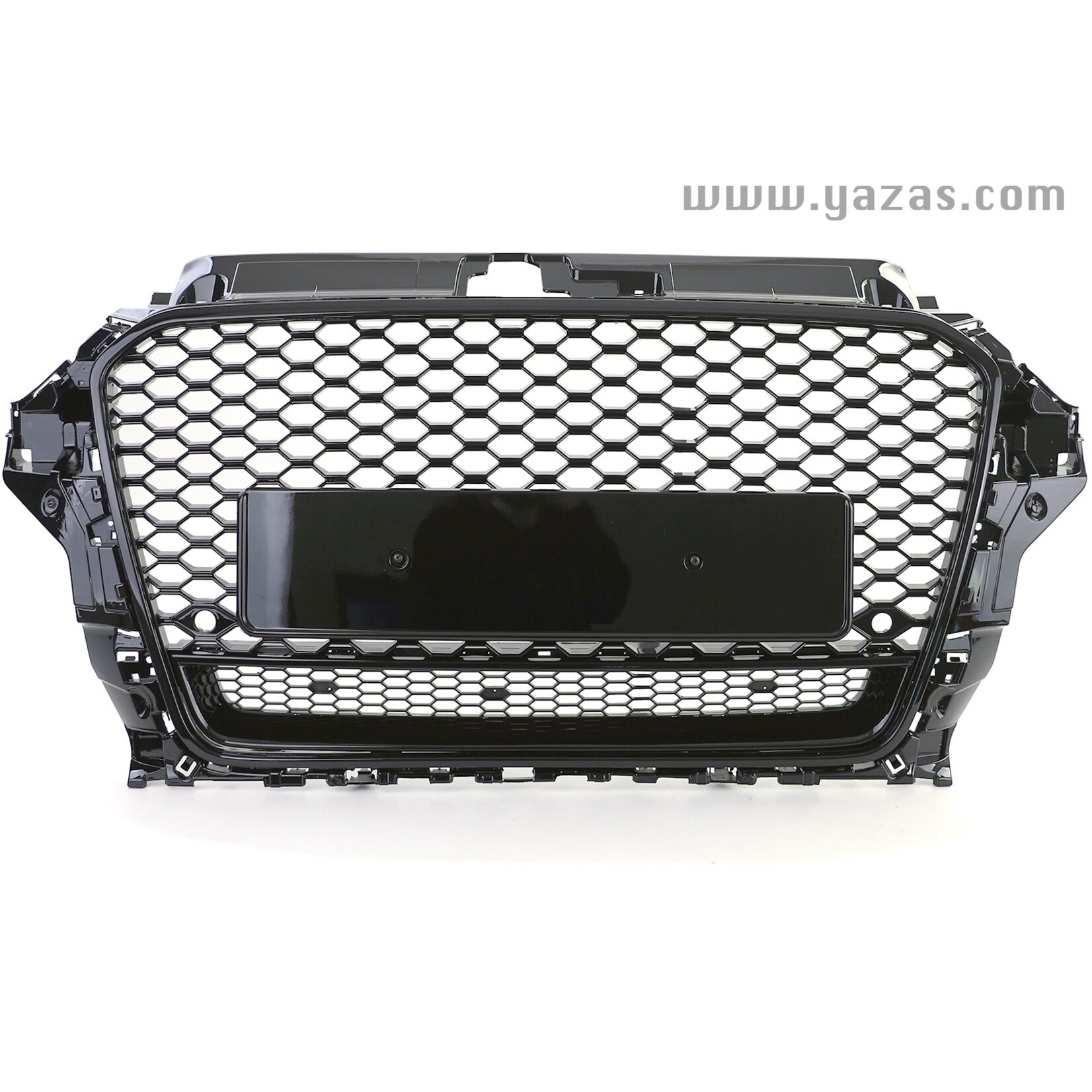 Grille hoogglans zwart voor Audi A3 8V 2012-2016