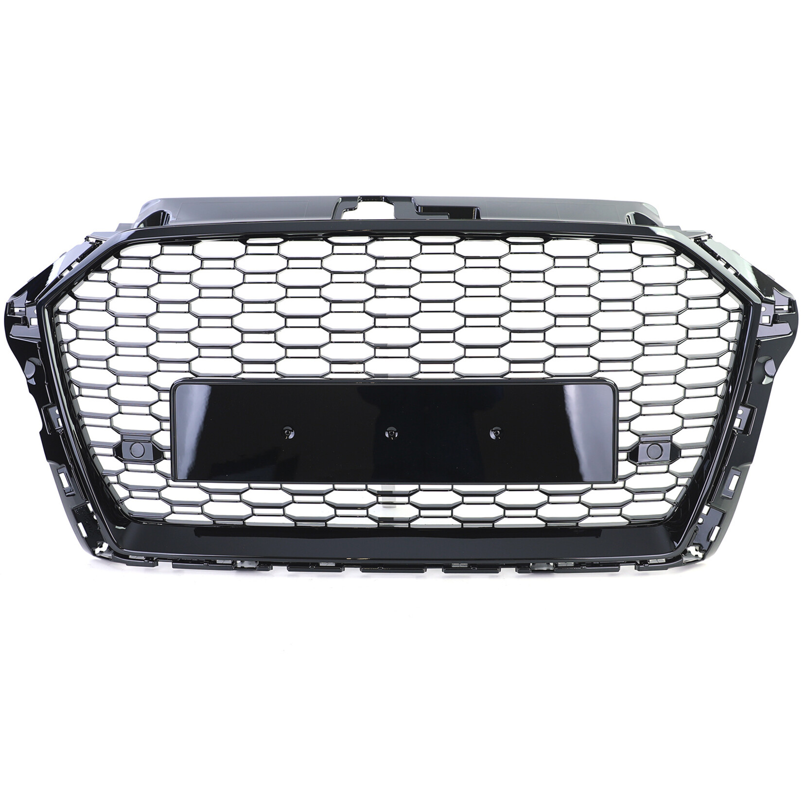 Grille hoogglans zwart voor Audi A3 8V 2016-2020