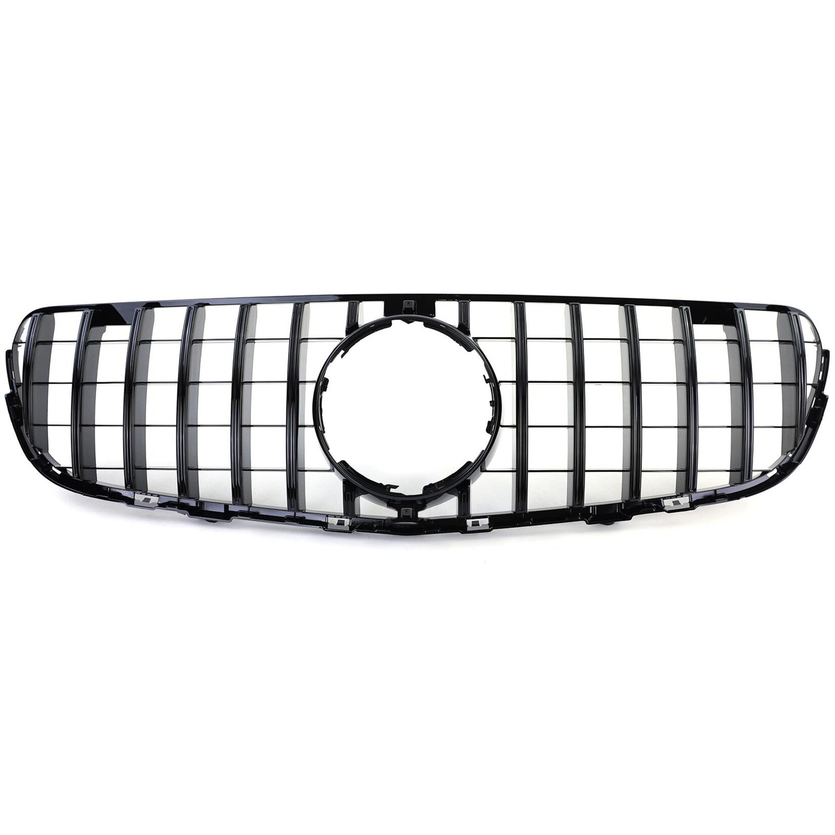 Grille hoogglans zwart voor Mercedes Benz GLC X253