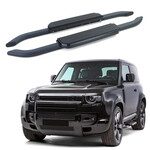 Treeplank running board voor Land Rover Defender 3 deurs