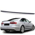 Spoiler kofferbakspoiler mat zwart voor Audi A6 C7