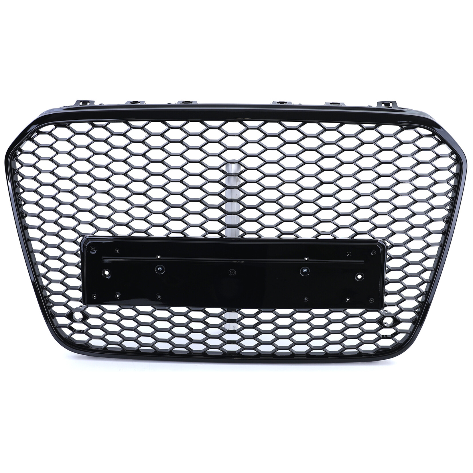 Grille hoogglans zwart voor Audi A6 C7 2010-2014