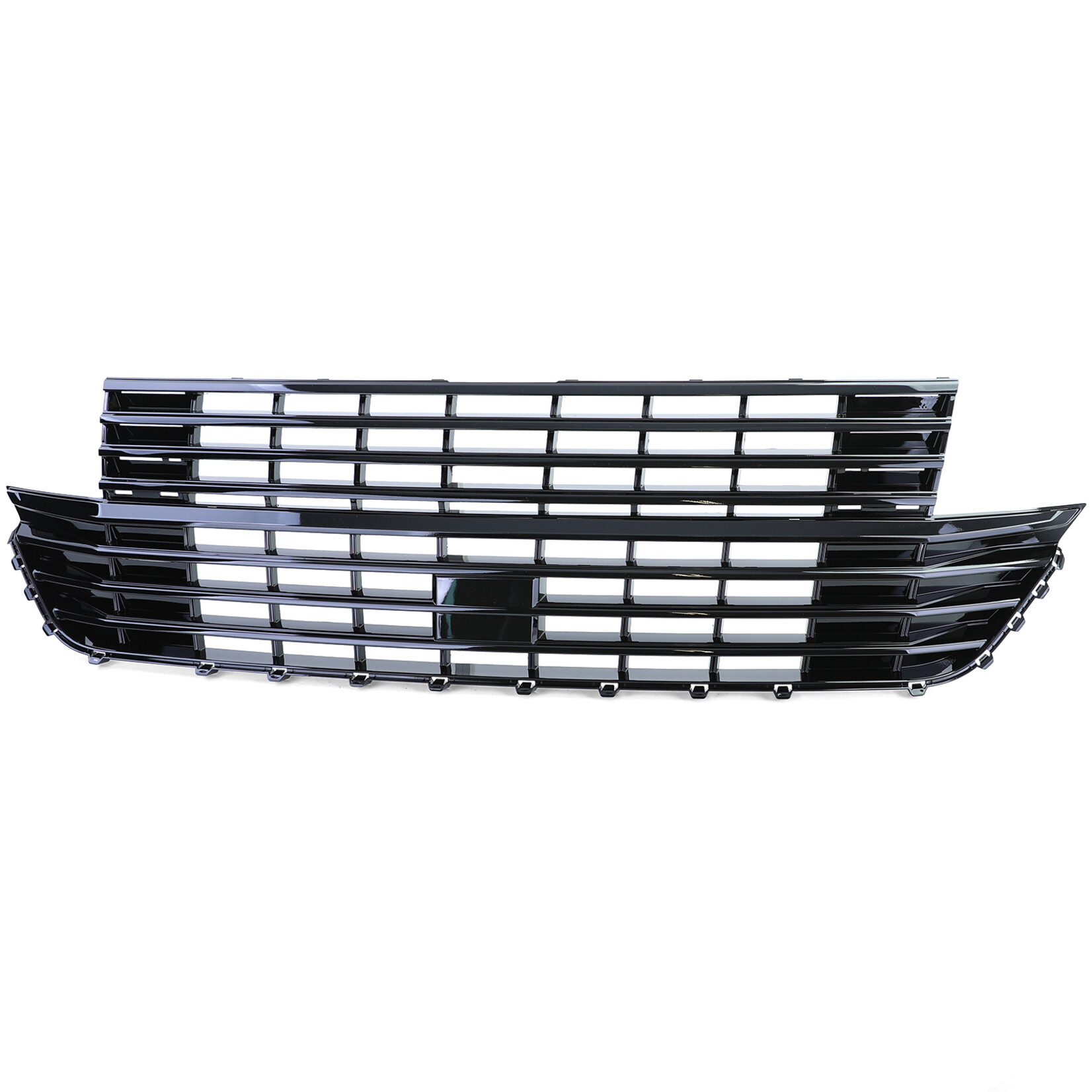 Grille hoogglans zwart voor VW T6.1 Bus Multivan Transporter