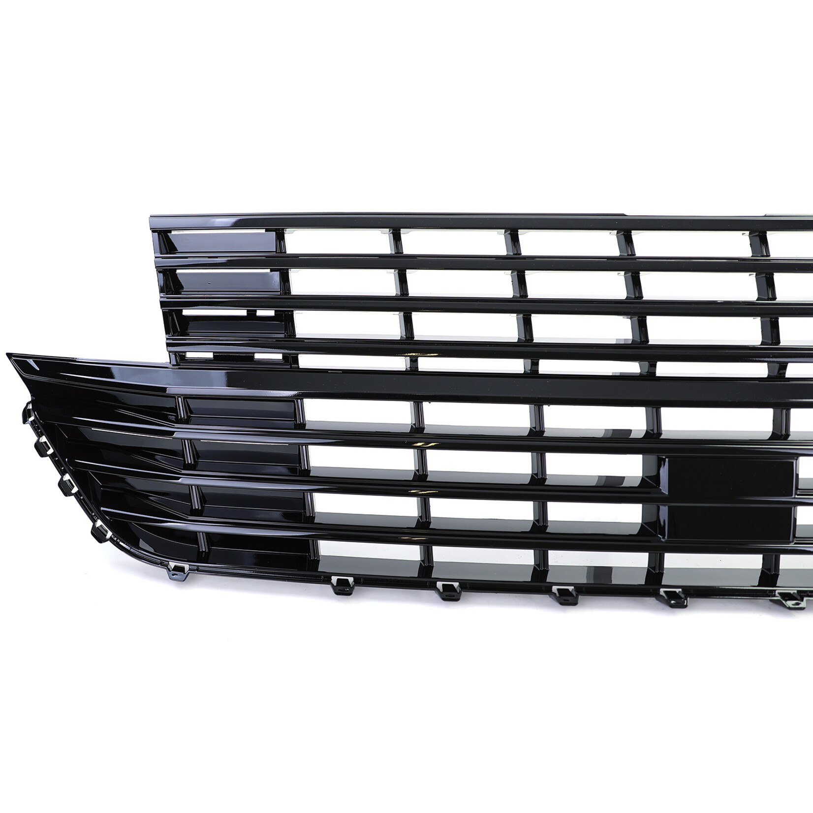 Grille hoogglans zwart voor VW T6.1 Bus Multivan Transporter