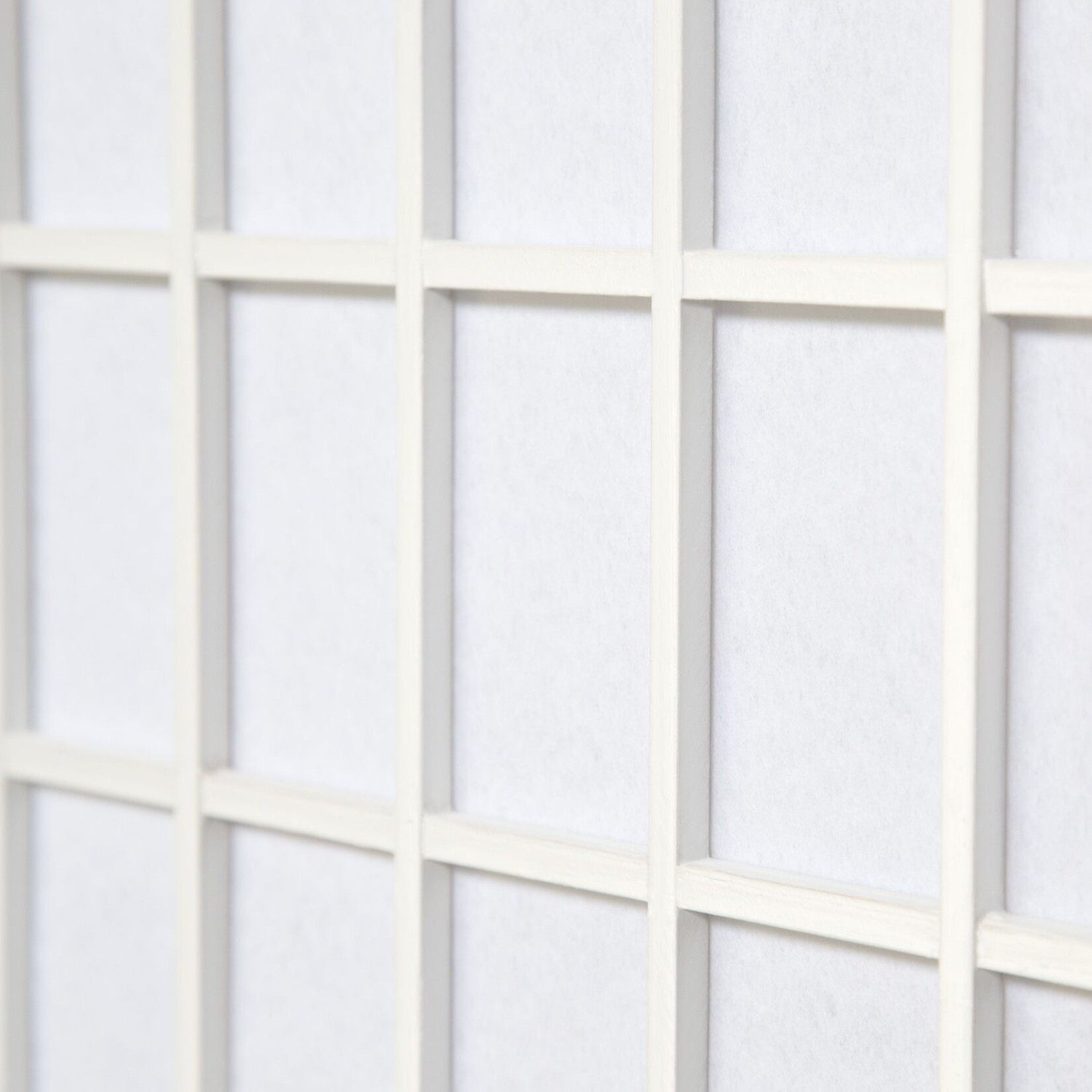 Kamerscherm scheidingswand 5 delig Japanse stijl wit
