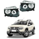 Koplampen zwart voor Dacia Duster