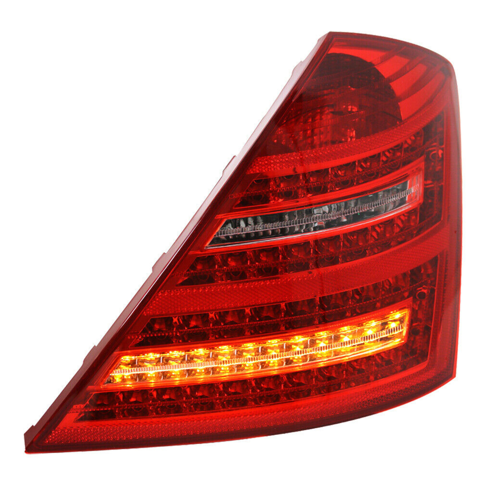 Mercedes Benz S Klasse W221 LED achterlichten rood wit