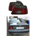 BMW 5 serie E39 2000-2003 facelift rood smoke  achterlichten