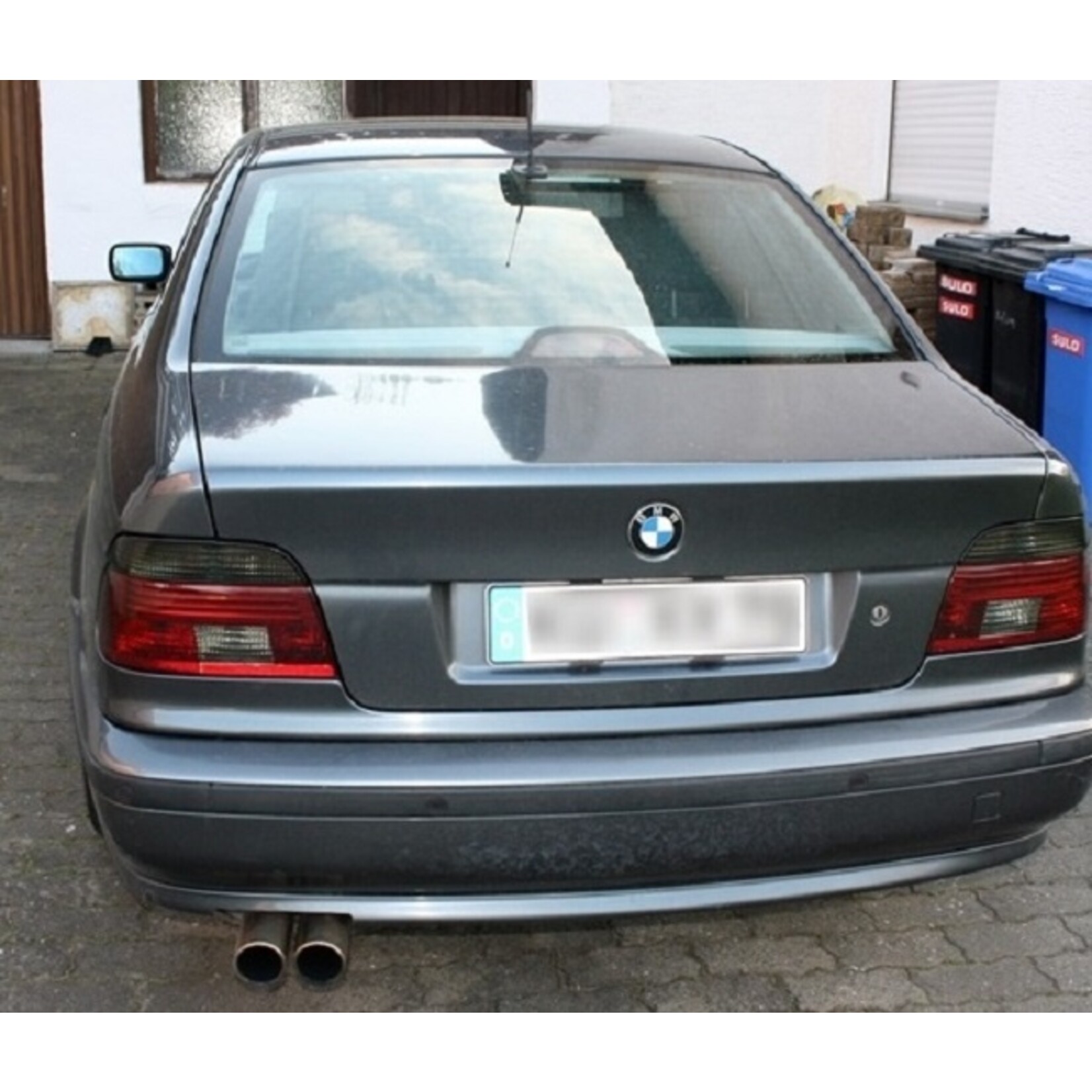 BMW 5 serie E39 2000-2003 facelift rood smoke  achterlichten