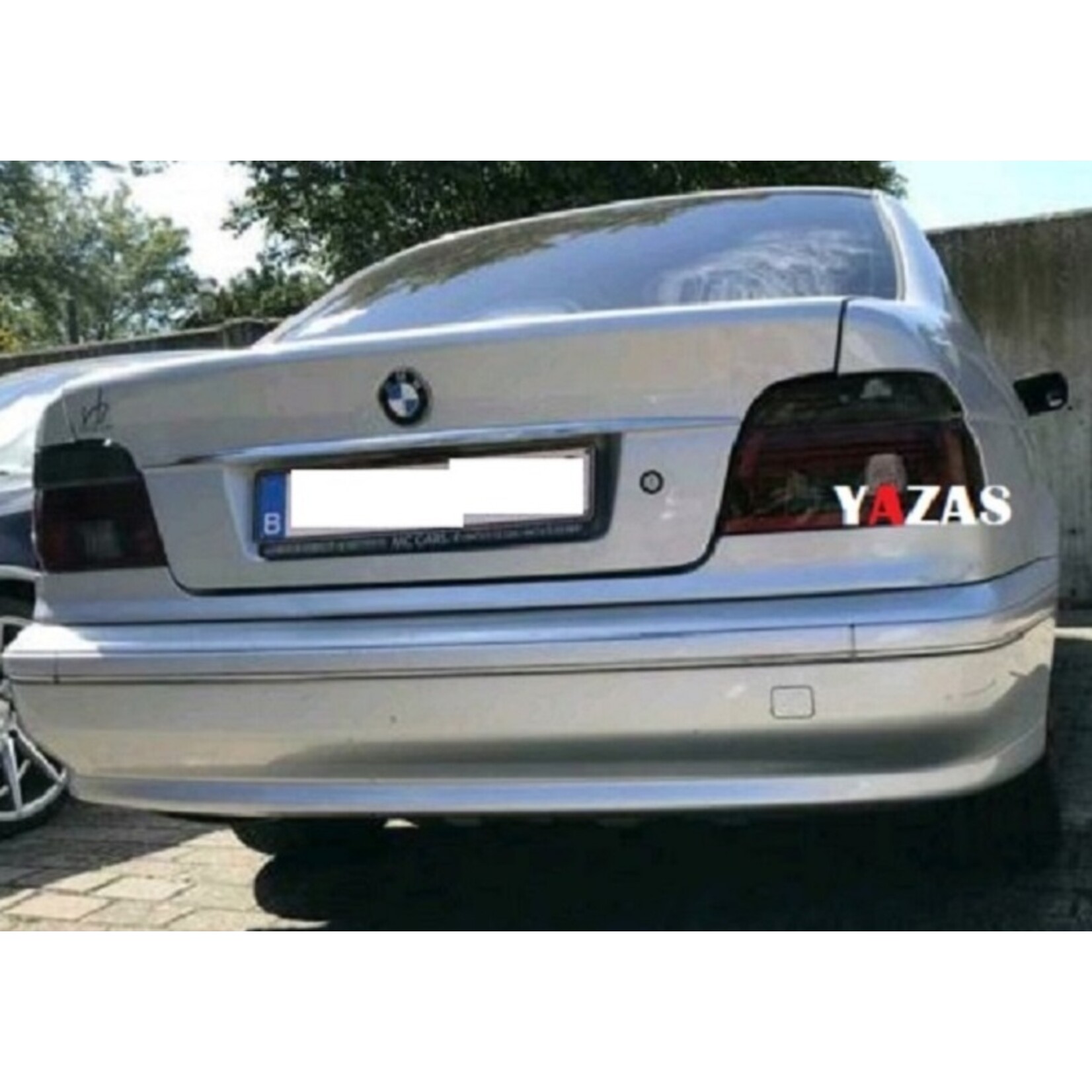 BMW 5 serie E39 2000-2003 facelift rood smoke  achterlichten