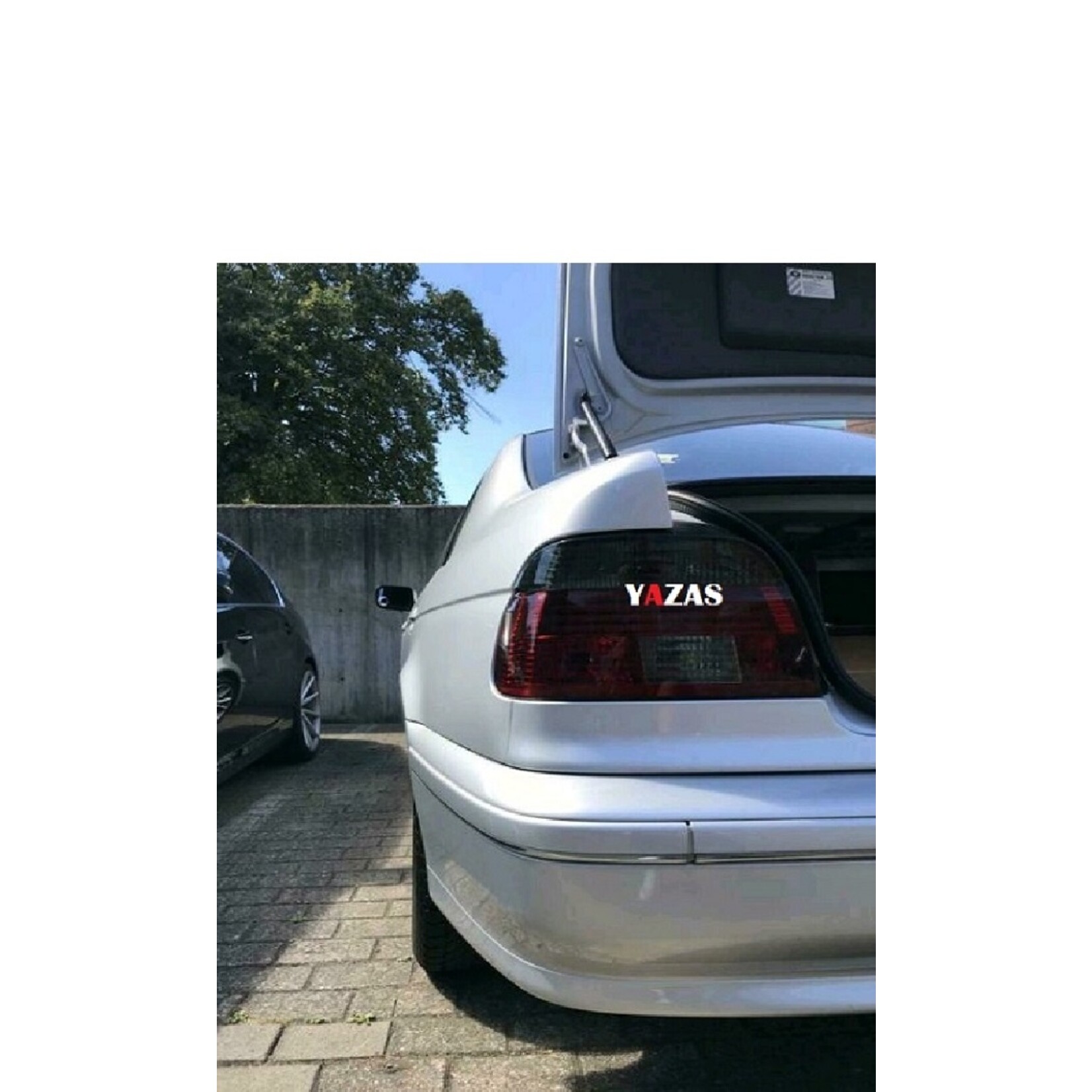 BMW 5 serie E39 2000-2003 facelift rood smoke  achterlichten