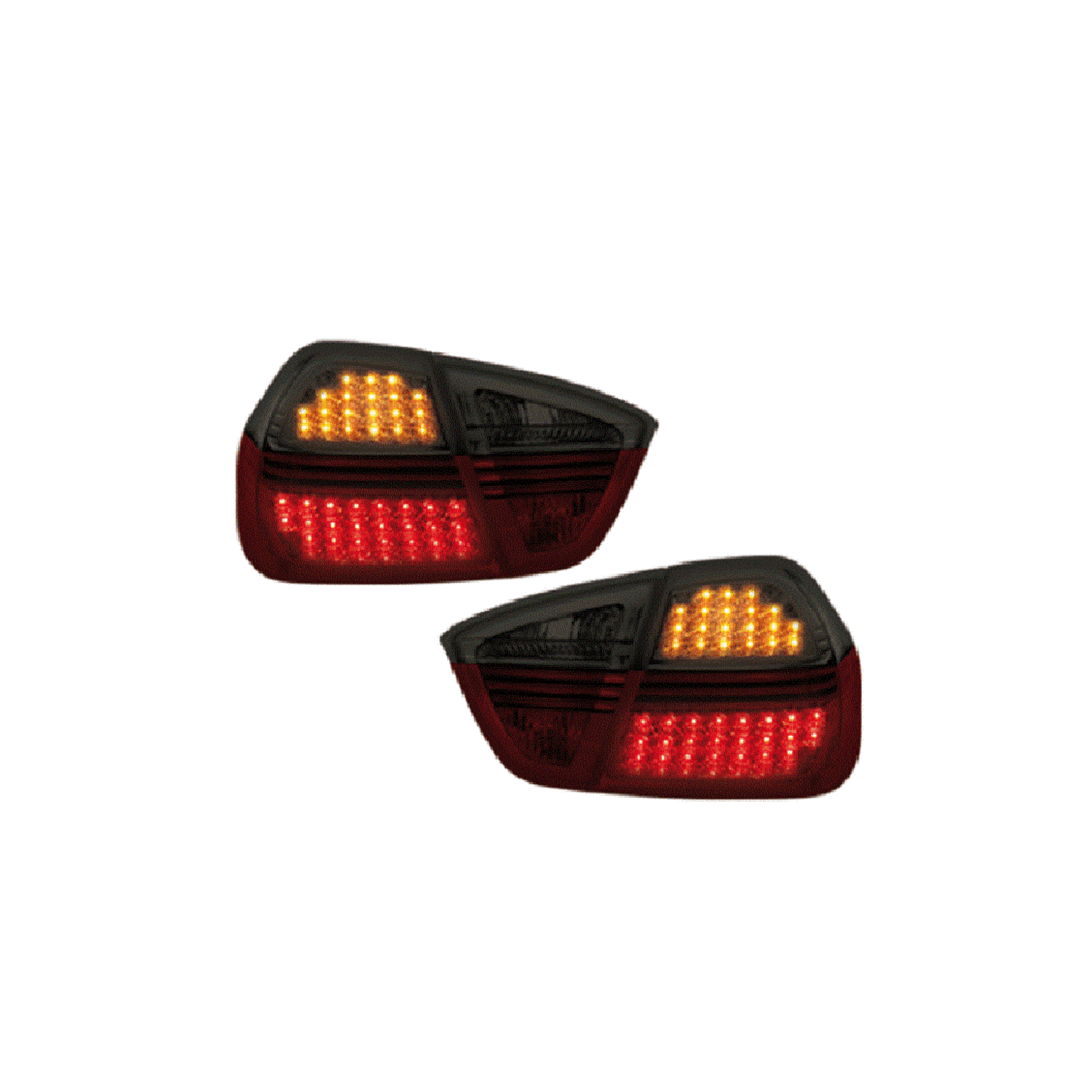 BMW 3 serie E90 rood smoke LED achterlichten