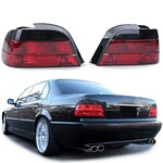 Achterlichten set rood smoke voor BMW 7 serie E38