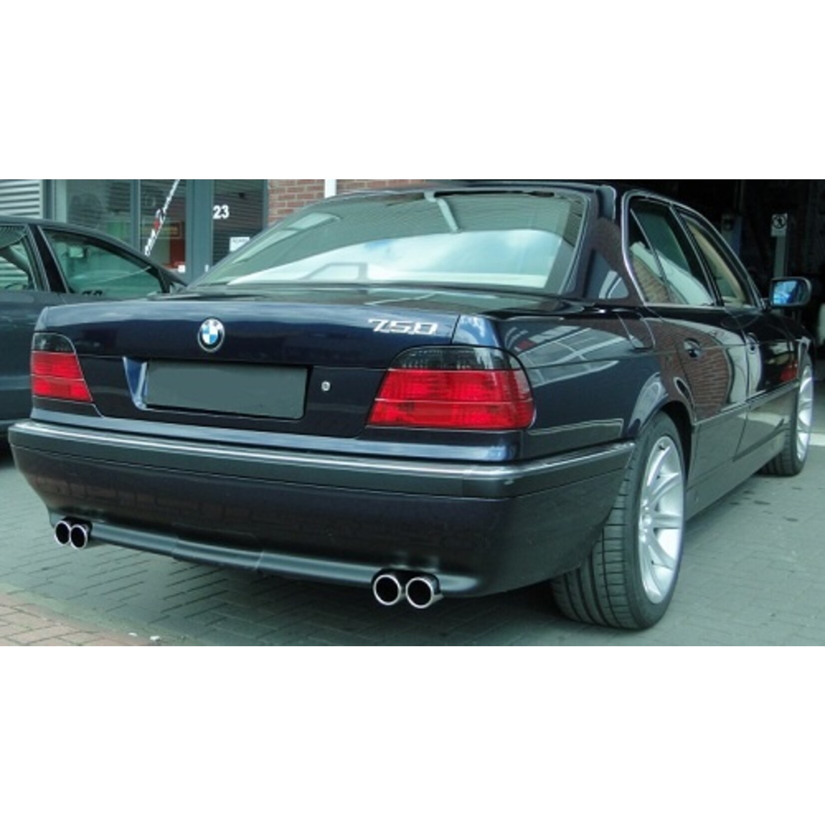 Achterlichten set rood smoke voor BMW 7 serie E38