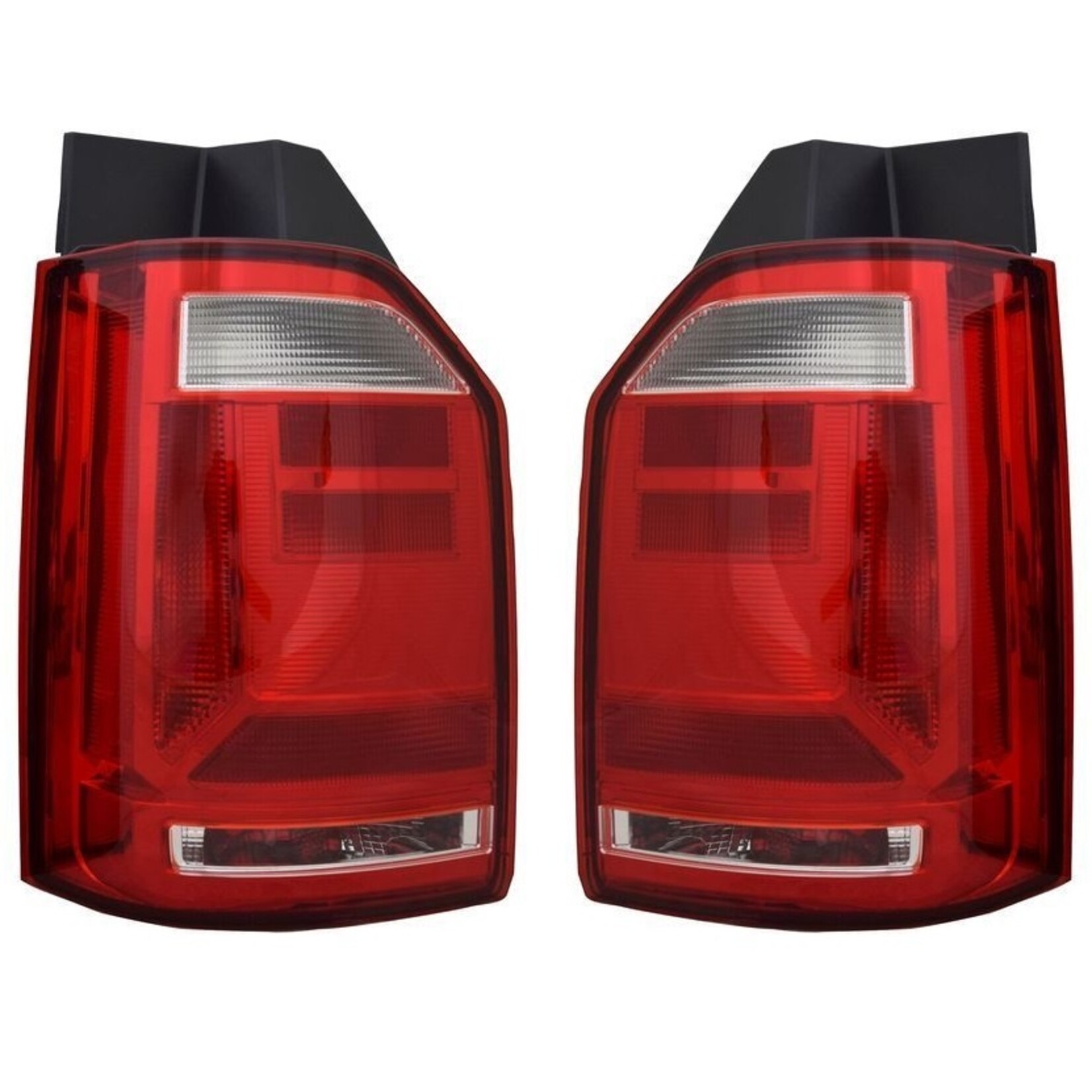 Achterlichten voor VW T6 Transporter rood wit