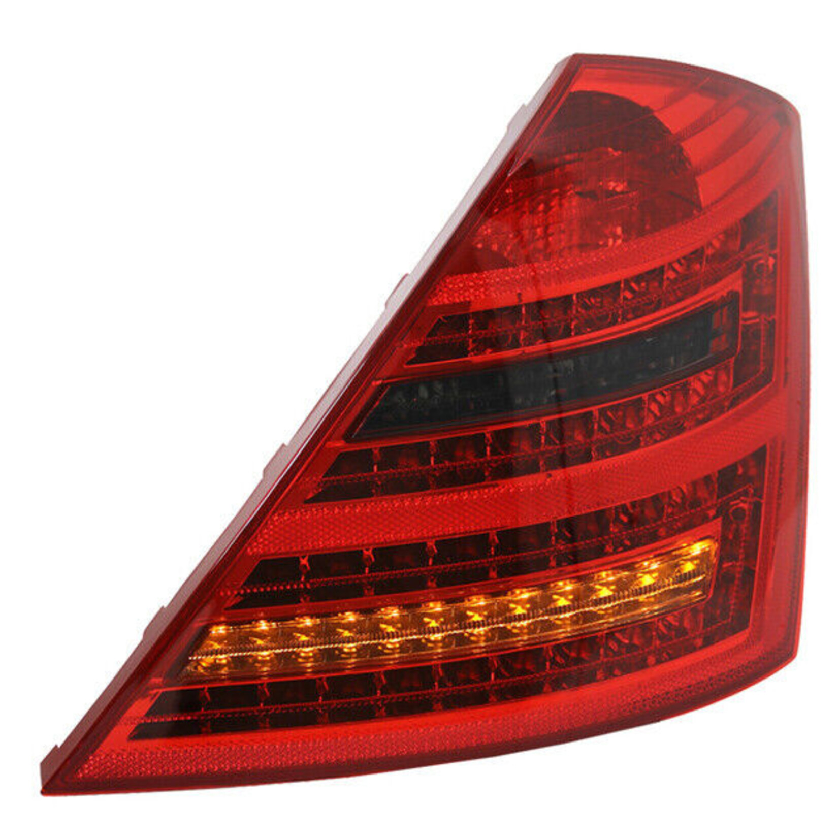 Mercedes Benz S Klasse W221 LED achterlichten rood smoke
