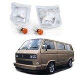 VW T2 T3 knipperlichten wit