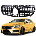 Grille hoogglans zwart voor Mercedes Benz A Klasse W176