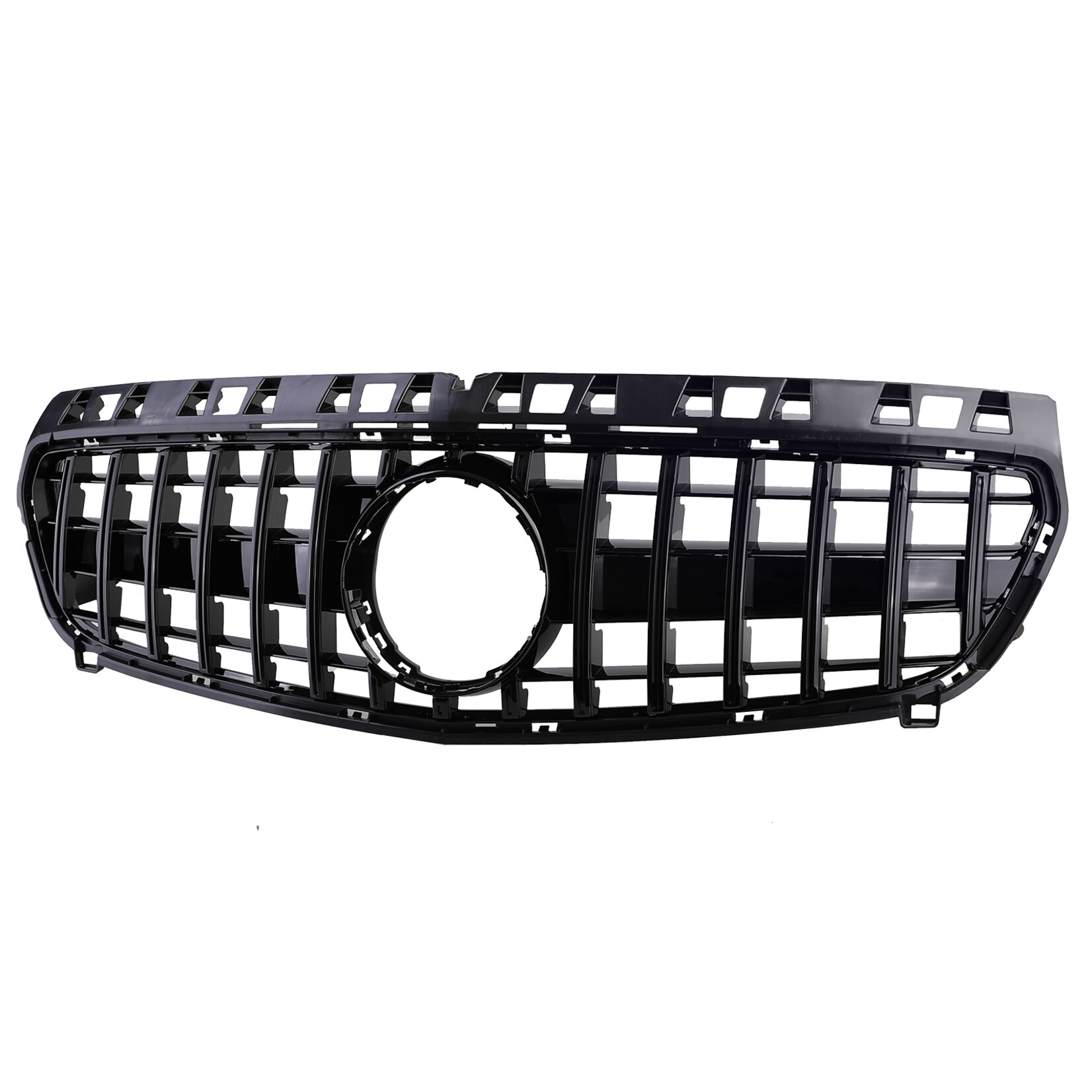 Grille hoogglans zwart voor Mercedes Benz A Klasse W176