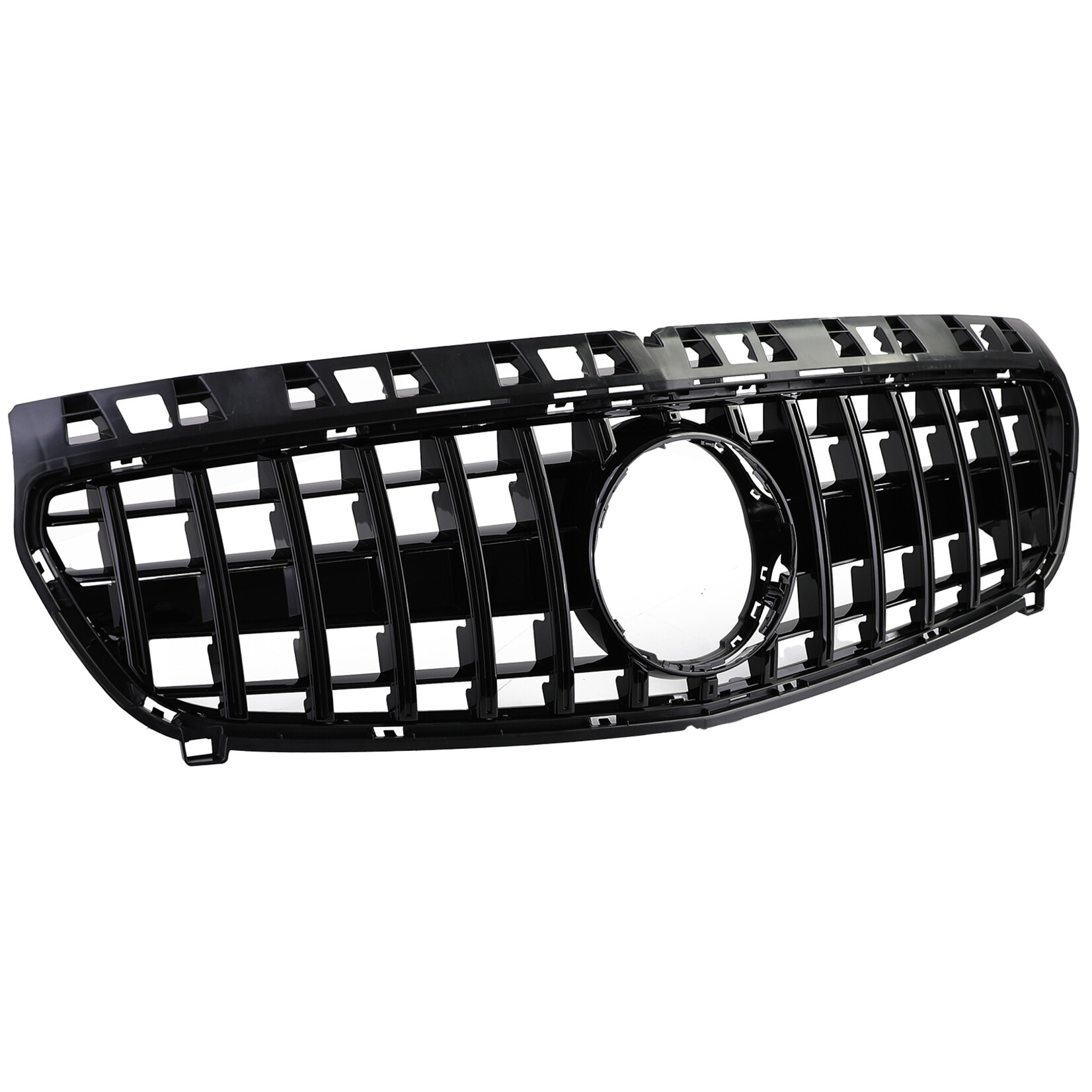 Grille hoogglans zwart voor Mercedes Benz A Klasse W176