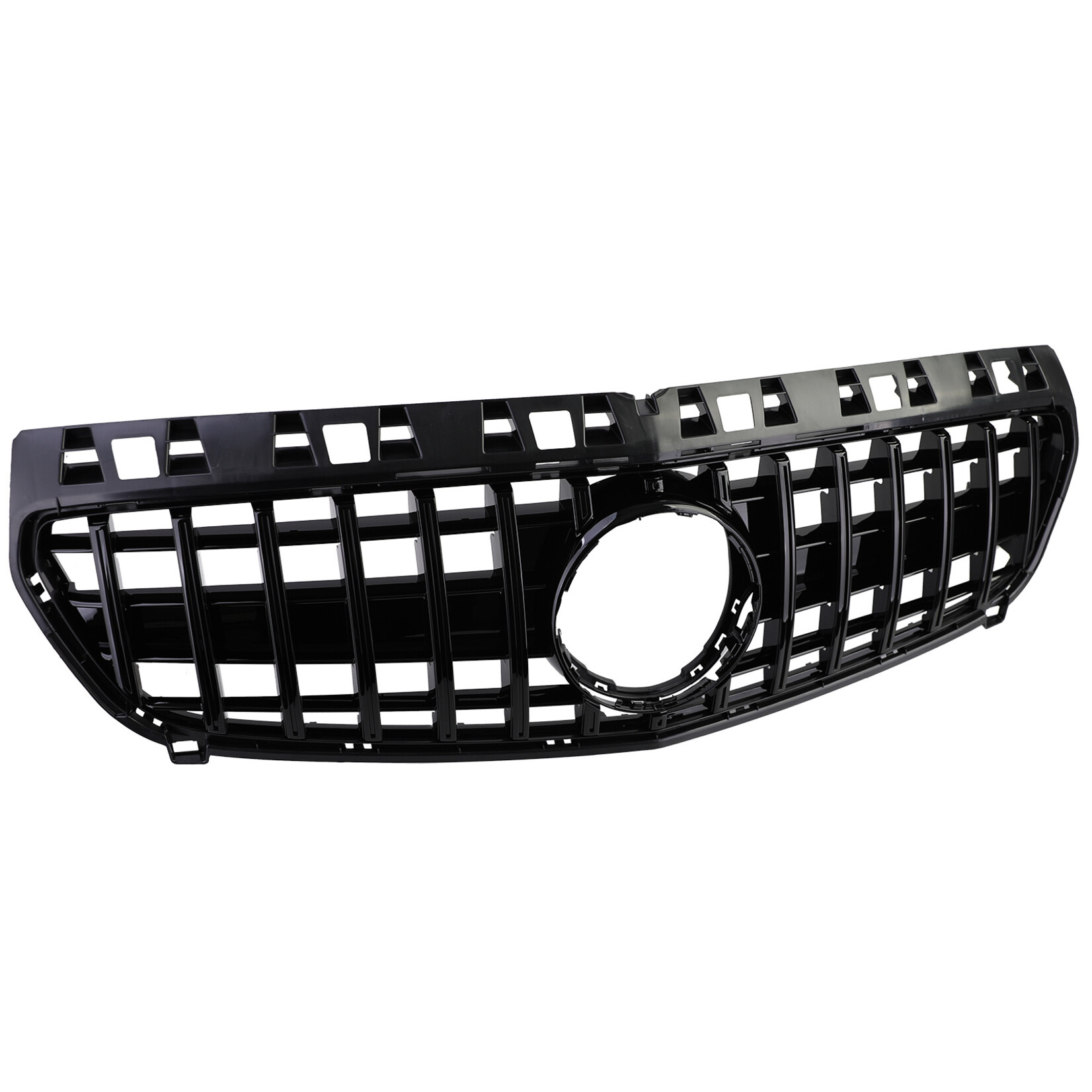 Grille hoogglans zwart voor Mercedes Benz A Klasse W176