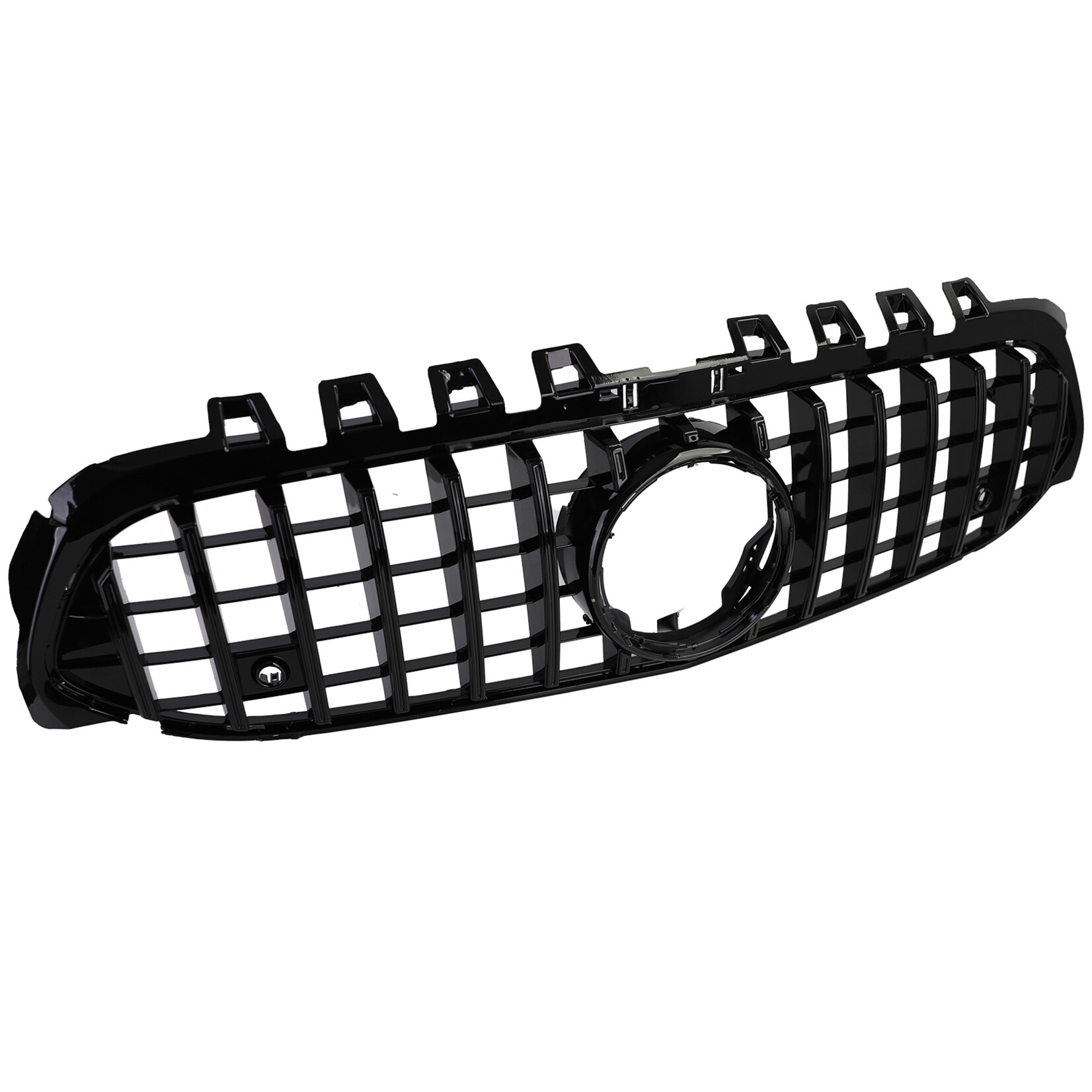 Grille hoogglans zwart voor Mercedes A klasse W177