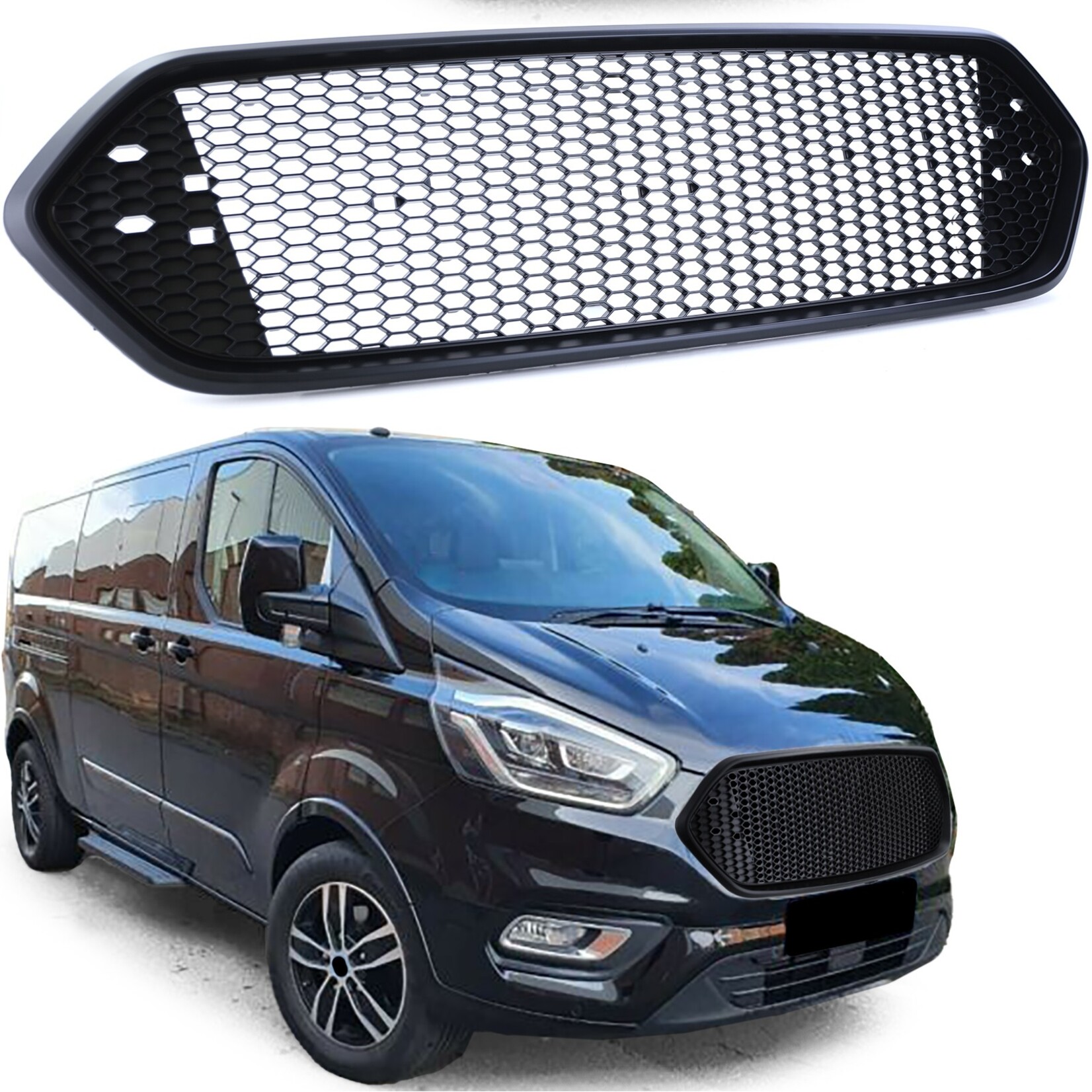 Ford Transit Custom Clean grille zonder embleem