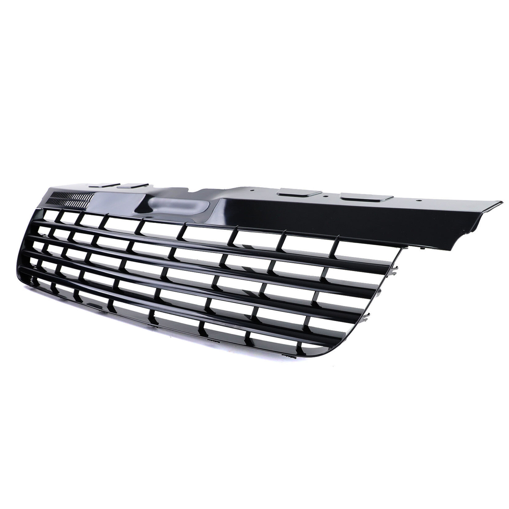 VW T5 grille zonder embleem hoogglans zwart