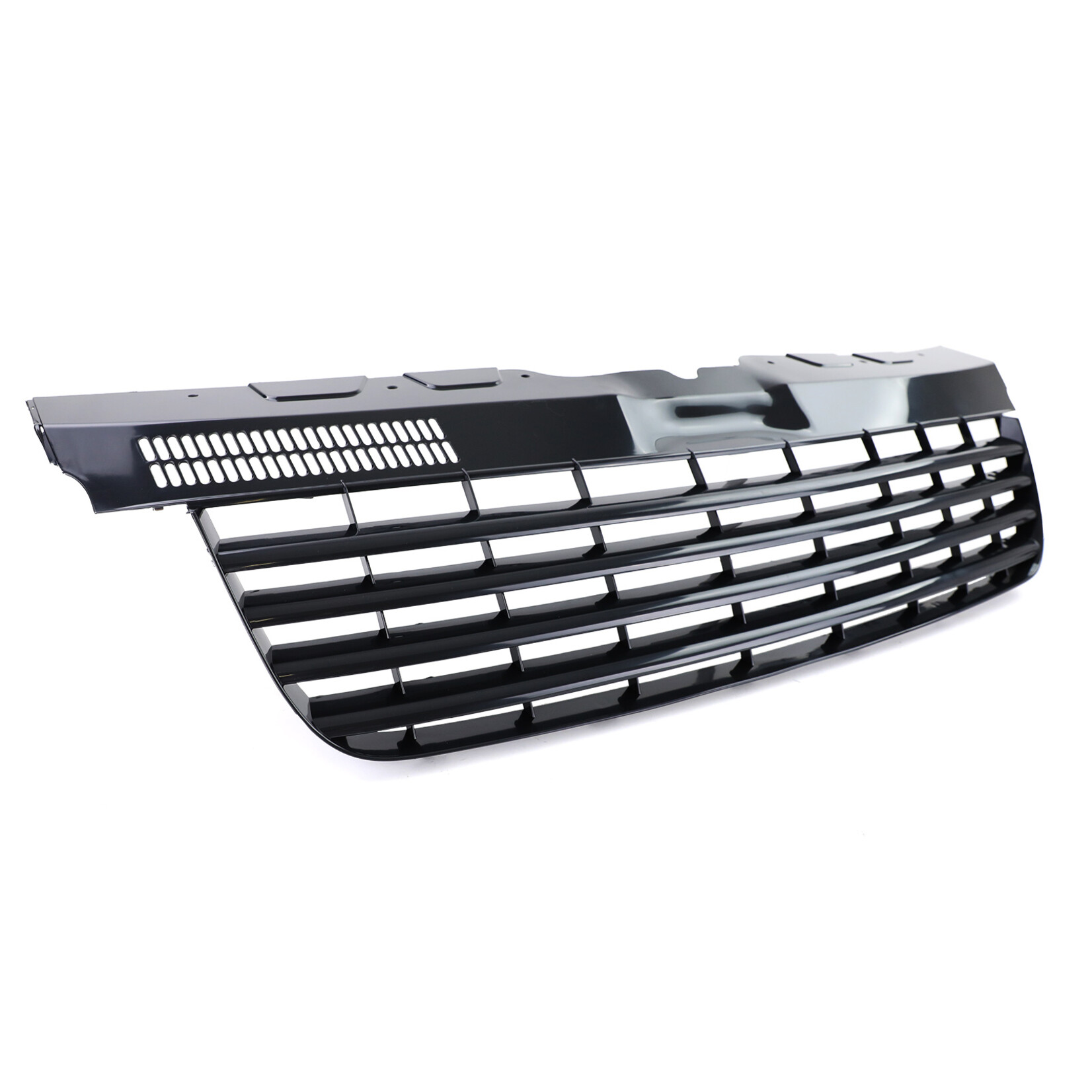 VW T5 grille zonder embleem hoogglans zwart