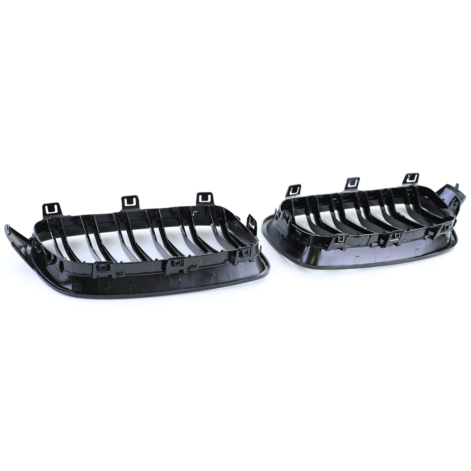 BMW 3 serie F30 F31 grille hoogglans zwart dubbele spijl