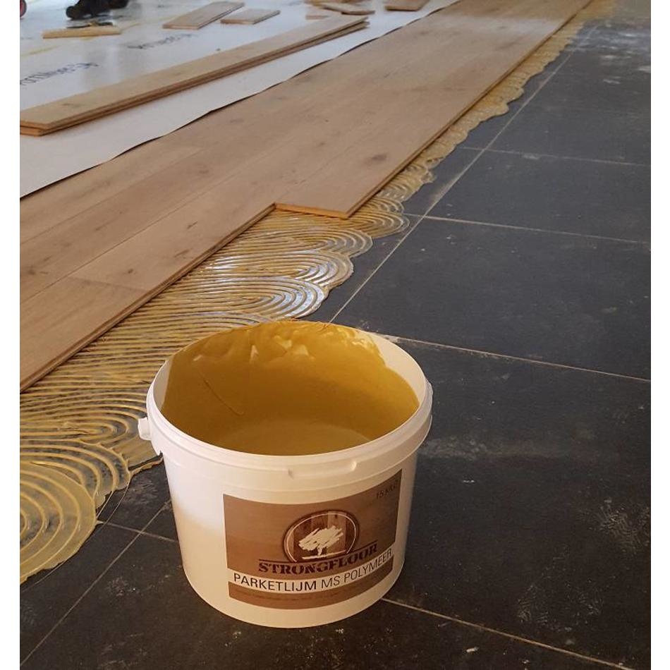 Blog Lijmen houten vloer Strongfloor Houten Vloeren