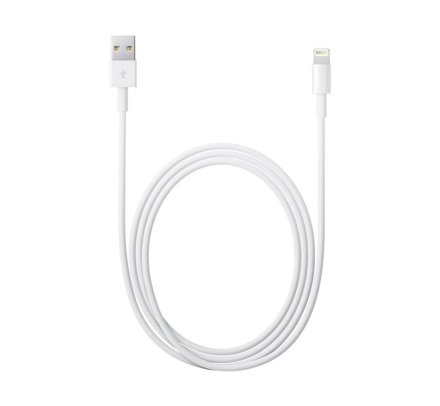 Originele iPhone & iPad lightning oplaadkabel - 2 meter