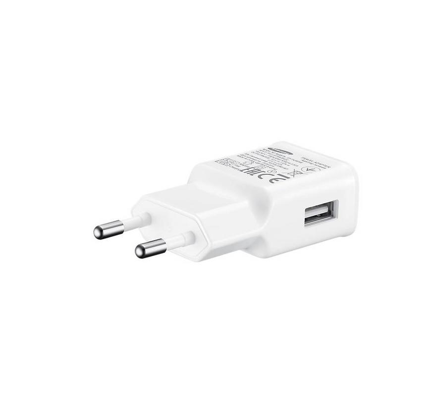 Originele USB snellader  9V + USB-C kabel Wit