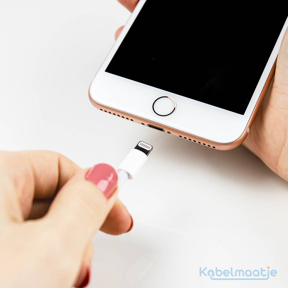 Nu Gewoon Integraal iPhone oplader | iPhone kabel 2m + 5W adapter