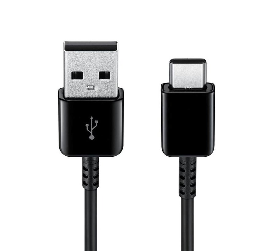 Originele USB snellader 9V + USB-C kabel Zwart